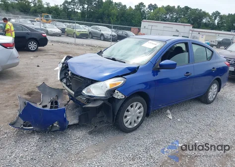 2016 Nissan Versa 1.6 S+ from USA, damaged, VIN 3N1CN7AP7GL917407